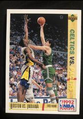 Boston vs. Indiana: 1992 NBA Playoffs [Italian] Basketball Cards 1991 Upper Deck International Prices