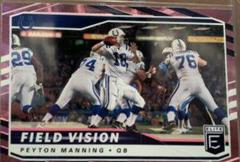 Peyton Manning #FV10 Football Cards 2021 Panini Donruss Elite Field Vision Prices