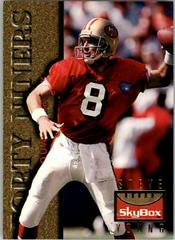 Steve Young #123 Football Cards 1995 Skybox Premium Prices