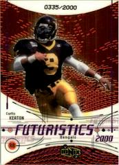 Curtis Keaton #84 Football Cards 2000 Upper Deck Ionix Prices