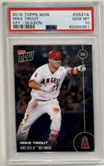 Mike Trout #OS31A Baseball Cards 2016 Topps Now Off Season Prices