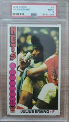 Julius Erving #1 Basketball Cards 1976 Topps Prices