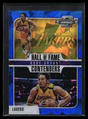 Kobe Bryant [Blue Cracked Ice] Basketball Cards 2018 Panini Contenders Optic Hall of Fame Contenders Prices