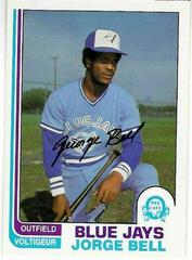 Jorge Bell Baseball Cards 1982 O Pee Chee Prices