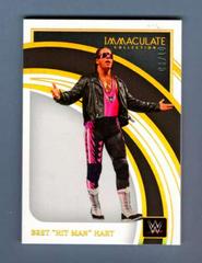 Bret 'Hit Man' Hart [Gold] Wrestling Cards 2022 Panini Immaculate WWE Prices