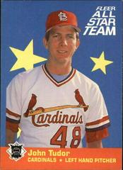 John Tudor #12 Baseball Cards 1986 Fleer All Stars Prices