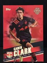 Caden Clark [Red] Soccer Cards 2022 Topps MLS Prices
