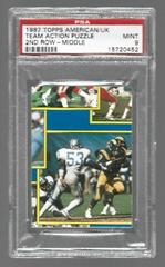 Team Action Puzzle [2nd Row Middle] Football Cards 1987 Topps American UK Prices