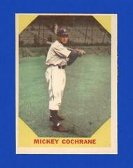 Mickey Cochrane #24 Baseball Cards 1960 Fleer Prices