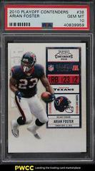 Arian Foster #38 Football Cards 2010 Playoff Contenders Prices