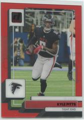 Kyle Pitts [Red] #2 Football Cards 2022 Panini Clearly Donruss Prices