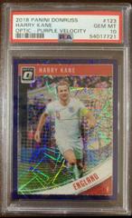 Harry Kane [Optic Purple Velocity] #123 Soccer Cards 2018 Panini Donruss Prices