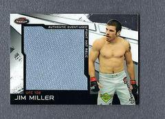 Jim Miller #MR-JM Ufc Cards 2011 Finest UFC Jumbo Fight Mat Relics Prices