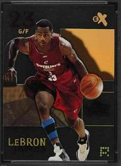 LeBron James Basketball Cards 2003 Fleer E-X Prices