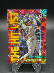 Manny Machado [Red] Baseball Cards 2022 Panini Donruss The Hit List Prices