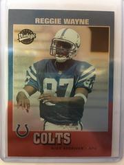 Reggie Wayne [UD Vintage] #310 Football Cards 2001 Upper Deck Rookie F/X Prices