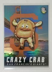 Crazy Crab [Foil Variation] Baseball Cards 2023 Topps Big League Mascots Prices
