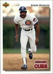 Andre Dawson [Gold Hologram] Baseball Cards 1992 Upper Deck Prices