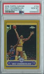 Wilt Chamberlain [Gold Refractor] Basketball Cards 2006 Topps Chrome Prices