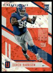 Damon Harrison [Red] #107 Football Cards 2017 Panini Unparalleled Prices