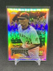 Andrew McCutchen [Gold Refractor] #35 Baseball Cards 2010 Topps Chrome Prices