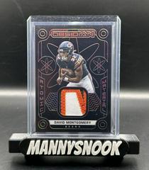 David Montgomery [Red] #AM-DMO Football Cards 2022 Panini Obsidian Atomic Material Prices