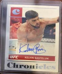 Kelvin Gastelum [Red] Ufc Cards 2022 Panini Chronicles UFC Signatures Prices