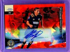 Alejandro Bedoya [Autograph Orange] Soccer Cards 2021 Topps Chrome MLS Sapphire Prices