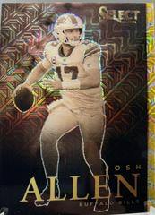 Josh Allen [Gold] Football Cards 2021 Panini Select Artistic Selections Prices