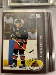 Rick Nash #338 Hockey Cards 2002 Topps Prices