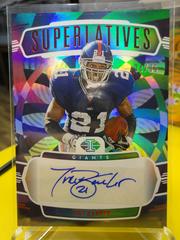 Tiki Barber [Red] #SS-TB Football Cards 2022 Panini Illusions Superlatives Autographs Prices