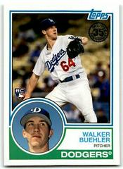Walker Buehler Baseball Cards 2018 Topps 1983 Baseball Rookies Prices