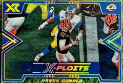 Aaron Donald #XP-21 Football Cards 2022 Panini XR X Ploits Prices