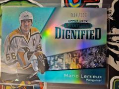 Mario Lemieux [Green] #D-2 Hockey Cards 2022 Upper Deck Stature Dignified Prices
