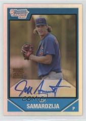 Jeff Samardzija [Refractor Autograph] #BC227 Baseball Cards 2007 Bowman Chrome Prospects Prices