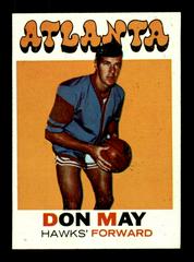 Don May Basketball Cards 1971 Topps Prices