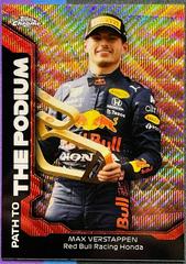 Max Verstappen [Gold Wave] #PTP-MV Racing Cards 2021 Topps Chrome Formula 1 Path to the Podium Prices