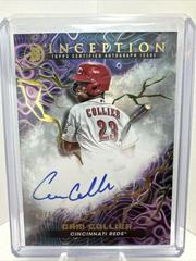 Cam Collier [Gold Foil Electricity] #PPA-CC Baseball Cards 2023 Bowman Inception Primordial Prospect Autograph Prices