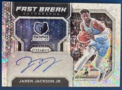 Jaren Jackson Jr. #FB-JJJ Basketball Cards 2022 Panini Prizm Fast Break Autographs Prices