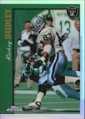 Rickey Dudley [Refractor] Football Cards 1997 Topps Chrome Prices