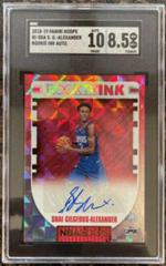 Shai Gilgeous Alexander Basketball Cards 2018 Panini Hoops Rookie Ink Prices