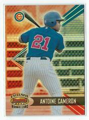 Antoine Cameron #193 Baseball Cards 2001 Bowman's Best Prices