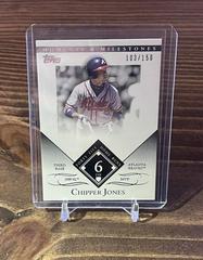 Chipper Jones [18 Home Runs] Baseball Cards 2007 Topps Moments & Milestones Prices