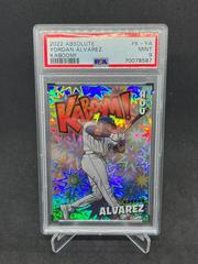 Yordan Alvarez #K-YA Baseball Cards 2022 Panini Absolute Kaboom Prices