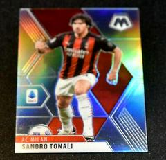 Sandro Tonali [Silver] #4 Soccer Cards 2020 Panini Mosaic Serie A Prices