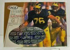 Steve Hutchinson [Bronze] Football Cards 2001 Sage Autographs Prices