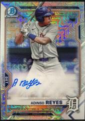 Adinso Reyes Baseball Cards 2021 Bowman Chrome Mega Box Mojo Autographs Prices