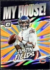 Justin Fields #MH-4 Football Cards 2021 Panini Donruss Optic My House Prices