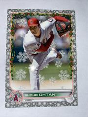 Shohei Ohtani [Metallic] #HW100 Baseball Cards 2022 Topps Holiday Prices