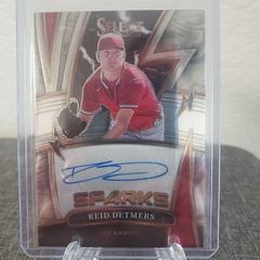 Reid Detmers #SS-RD Baseball Cards 2022 Panini Select Sparks Signatures Prices